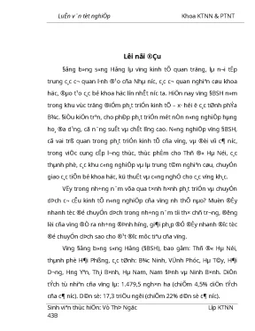 Luận văn định hướng và giải pháp chuyển dịch cơ cấu kinh tế nông nghiệp vùng đồng bằng sông hồng đến năm 2010