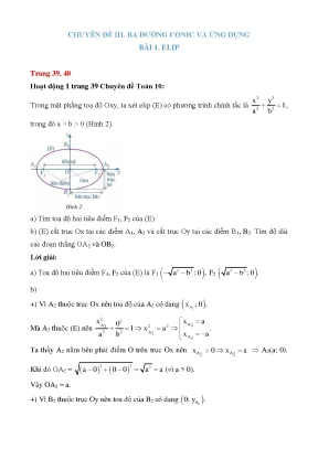 Giải chuyên đề toán 10 cánh diều full