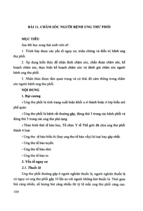 Giáo trình điều dưỡng nội khoa đối tượng cử nhân điều dường chính quy phần 2