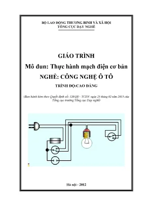 Giáo trình hực hành mạch điện cơ bản