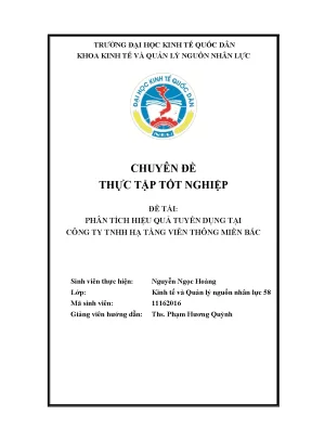 Phân tích hiệu quả tuyển dụng tại công ty tnhh hạ tầng viễn thông miền bắc1