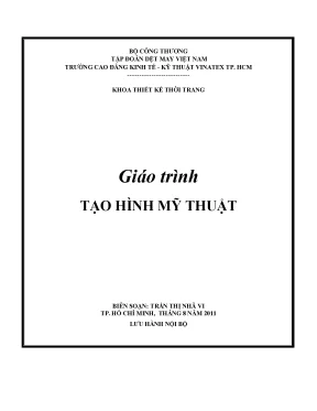 Giáo trình tạo hình mỹ thuật