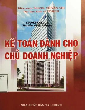 Quản trị kế toán doanh nghiệp phần 1
