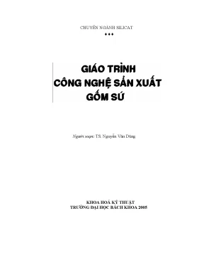 Ôn tập hóa học silic và hoá lý silicat