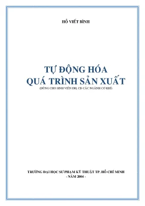 Giáo trình tự động quá trình sản xuất