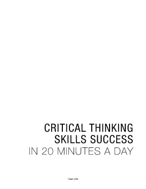 Critical thinking skills