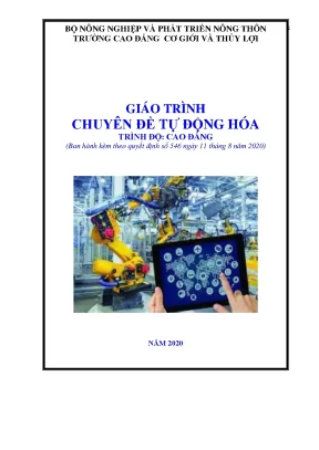 Giáo trình chuyên đề tự động hóa trình độ cao đẳng