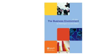 Ebook the business environment fifth edition part 1