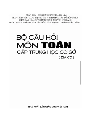 Bo cau hoi mon toan thcs
