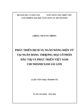 0486 phát triển dịch vụ nh điện tử tại nhtm cp đầu tư và phát triển việt nam chi nhánh nam sài gòn luận văn thạc sĩ kinh tế lương thị sung sướng tp hcm đ