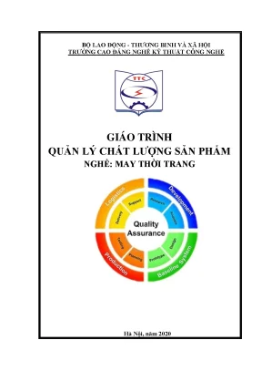 Giáo trình quản lý chất lượng sản phẩm