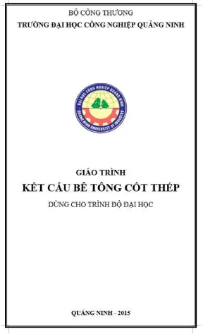 Giáo trình kết cấu bê tông cốt thép