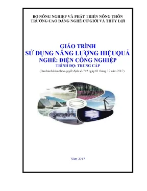 Giáo trình sử dụng năng lượng hiệu quả nghề điện công nghiệp trình độ trung cấp