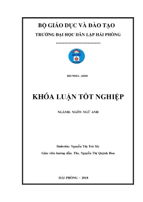 A study on common pronunciation mistakes of the third year english major students at hai phong private university and some suggested solutions