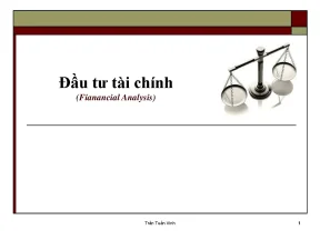 Đầu tư tài chính fianancial analysis