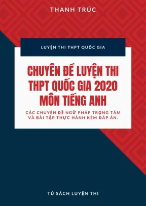 Chuyên đề luyện thi thpt quốc gia môn tiếng anh
