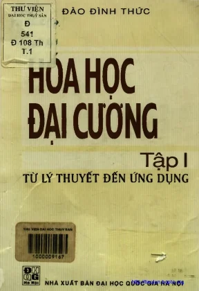 Lý thuyết và ứng dụng hóa học đại cương tập 1 phần 1