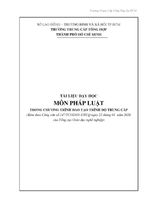 Trường trung cấp tổng hợp tp hcm