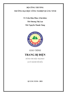 Giáo trình trang bị điện