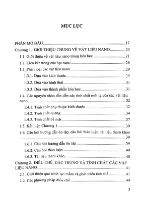 Giáo trình vật liệu nano và hoá học xanh