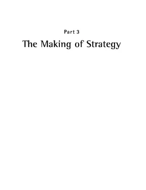 Strategic management from theory to implementation 4th ed part 2