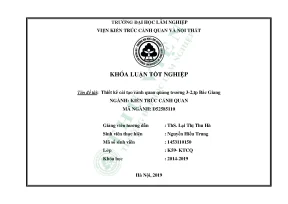 Thiết kế cải tạo cảnh quan quảng trường 3 2 tp bắc giang khóa luận tốt nghiệp ngành kiến trúc cảnh quan 9125641