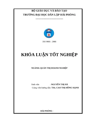 Luận văn thạc sỹ một số biện pháp nâng cao hiệu quả sản xuất kinh doanh tại công ty cổ phần giao nhận vận tải con ong chi nhánh