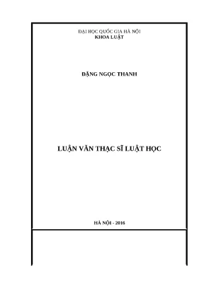 Luận văn thạc sỹ một số vấn đề cơ bản để giảm và tiến tới xoá bỏ hình phạt tử hình trong luật hình sự việt nam