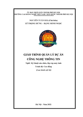Giáo trình quản lý dự án công nghệ thông tin nghề kỹ thuật sửa chữa lắp ráp máy tính cao đẳng
