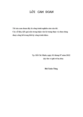 Luận văn thạc sĩ phát triển chương trình đào tạo ngành công nghệ thông tin trình độ đại học theo học chế tín chỉ tại trường đại học tây đô