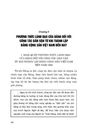Đổi mới phương thức lãnh đạo của đảng đối với công tác dân vận trong điều kiện phát triển kinh tế thị trường định hướng xã hội chủ nghĩa và hội nhập quốc tế phần 2