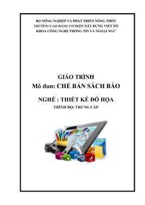 Giáo trình chế bản sách báo nghề thiết kế đồ họa trung cấp