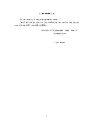 Luận văn thạc sĩ nghiên cứu giải pháp và thử nghiệm để lựa chọn cơ cấu thiết bị làm vệ sinh đường cống thoát nước