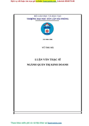 Luận văn thạc sĩ hoạch định chiến lược kinh doanh của công ty cổ phần tư vấn và tài nguyên môi trường đông hà giai đoạn 2016 2020