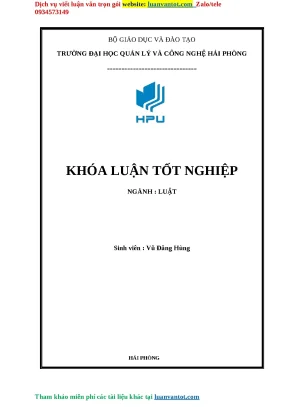 Giao dịch dân sự vô hiệu do giả tạo theo bộ luật dân sự 2015 luận văn tốt nghiệp luật học