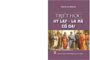 Lịch sử triết học hy lạp la mã cổ đại phần 1 pgs ts lê công sự