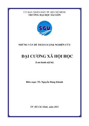 Những vấn đề thảo luận nghiên cứu đại cương xã hội học