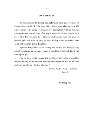 Luận văn thạc sĩ hay nghiên cứu bảo tồn loài lan một lá nervilia fordii hance schlechter tại vườn quốc gia cát bà hải phòng