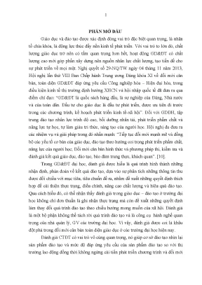 Luận án đánh giá chương trình đào tạo cử nhân ngành giáo dục thể chất trường đại học sư phạm thành phố hồ chí minh đáp ứng nhu cầu xã hội