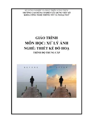 Giáo trình xử lý ảnh nghề thiết kế đồ họa trung cấp