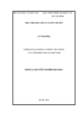 Khóa luận final lê thanh bình