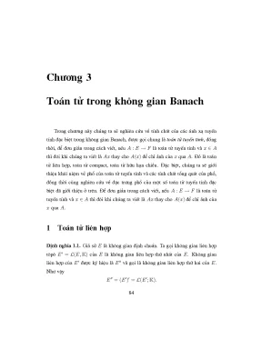 Giáo trình giải tích hàm phần 2 phạm minh thông