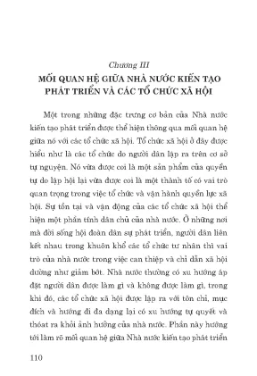 Nhà nước kiến tạo phát triển với đảng chính trị và các tổ chức xã hội phần 2