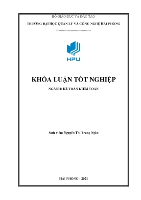 Khóa luận hoàn thiện công tác kế toán hàng hóa tại công ty cổ phần vật liệu và lưới thép hải phòng