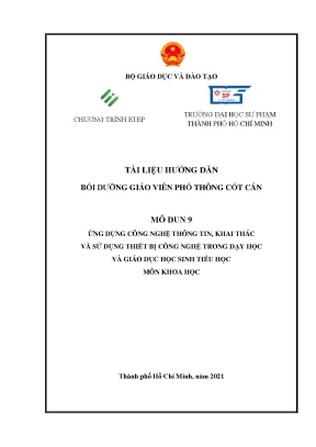 Tài liệu hướng dẫn module 9 máy tính khoa học