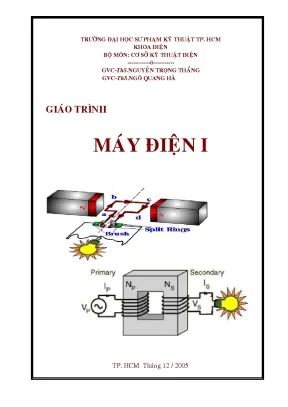 Giáo trình máy điện i