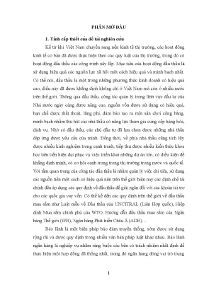 Luận văn bảo lãnh của ngân hàng thương mại đối với trách nhiệm của nhà thầu trong đấu thầu xây lắp theo pháp luật việt nam