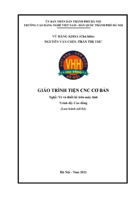 Giáo trình tiện cnc cơ bản nghề vẽ và thiết kế trên máy tính cao đẳng