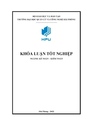 Khóa luận hoàn thiện công tác kế toán tiền lương và các khoản trích theo lương tại công ty cổ phần thương mại quế phòng