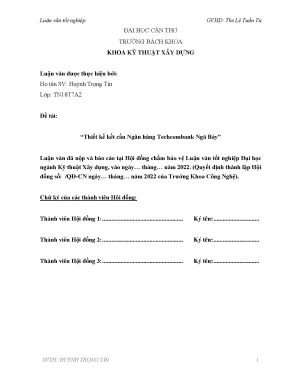 Thuyết minh lvtn 2022 kc ngành xây dựng
